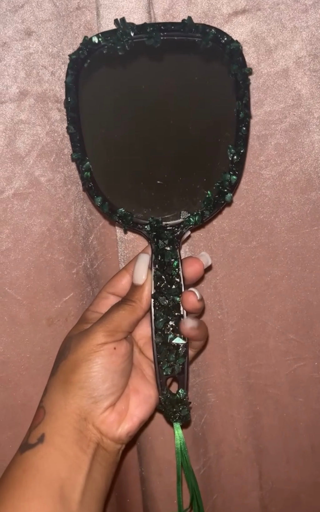 Custom Luxe Mirror- Dark Forest