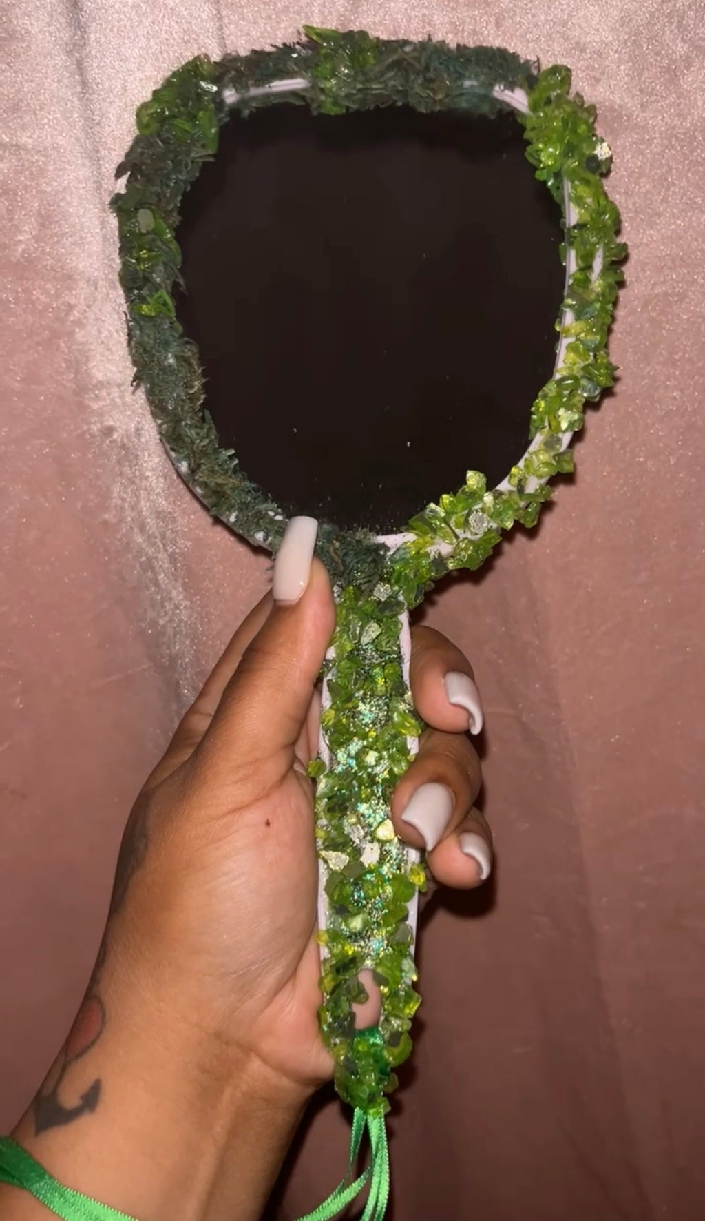 Custom Luxe Mirror- Give Me Green