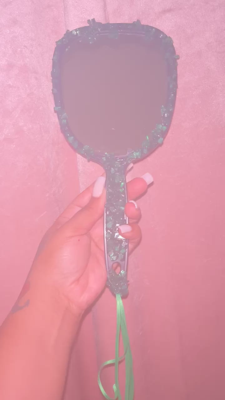 Custom Luxe Mirror- Dark Forest